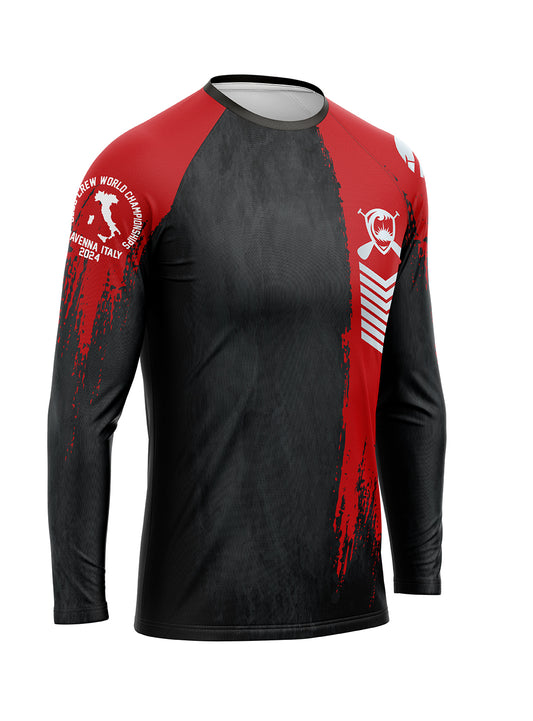 Gorging Dragons | Men's Athletic Jersey Long Sleeve