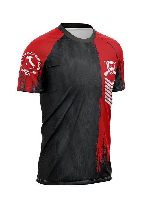 Gorging Dragons | Men's Athletic Jersey Short Sleeve