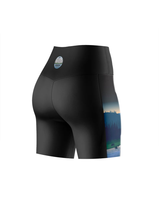 VI Paddling Wild | Women's Compression Shorts