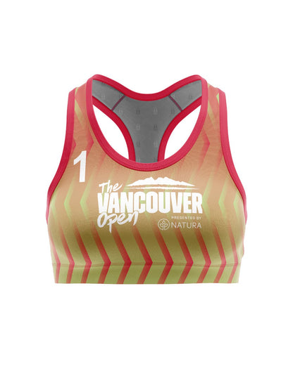 Vancouver Open 2025 Official Main Draw Women's Bra Top - Oddball Workshop