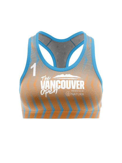 Vancouver Open 2025 Official Main Draw Women's Bra Top - Oddball Workshop