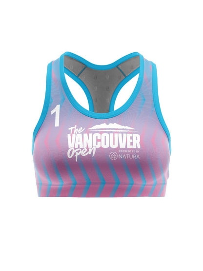 Vancouver Open 2025 Official Main Draw Women's Bra Top - Oddball Workshop