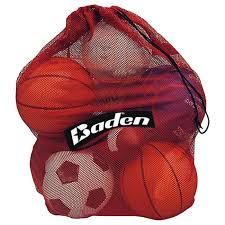 Baden Red Mesh Ball Bag - Oddball Workshop