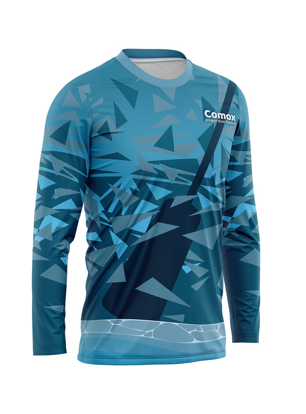 Blue H2O Men's Team Jersey Long Sleeve - Oddball Workshop