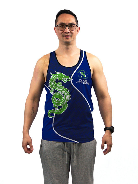 Canal Dragons | Club Men's Relaxed Tank Top - Oddball Workshop