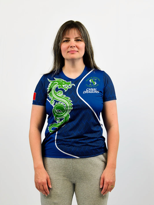 Canal Dragons | Club Women's Team Jersey Short Sleeve - Oddball Workshop