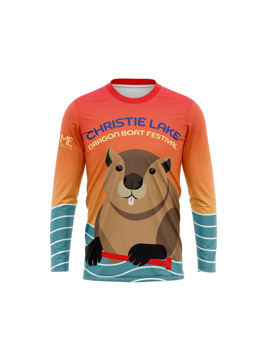 Christie Lake Dragon Boat Festival H2O Men's Team Jersey Long Sleeve - Oddball Workshop