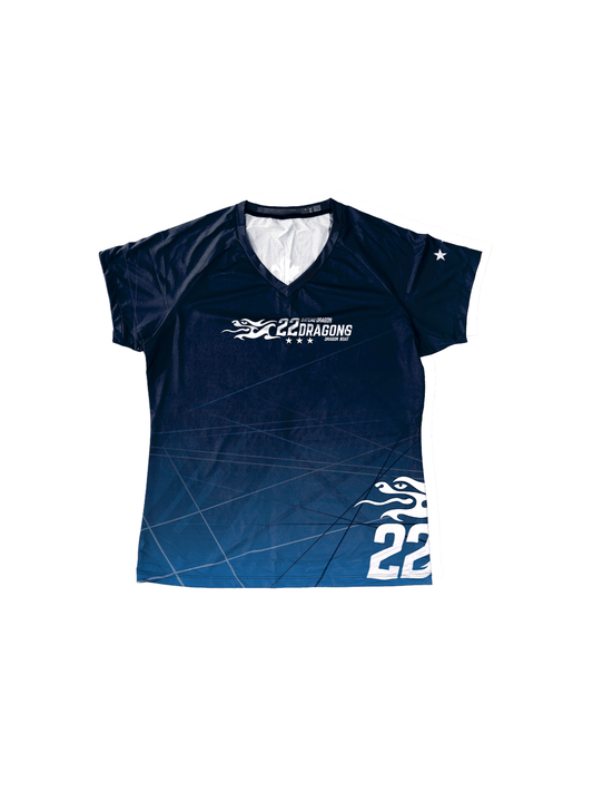 22 Dragons H2O Women's Athletic Short Sleeve - Oddball Workshop