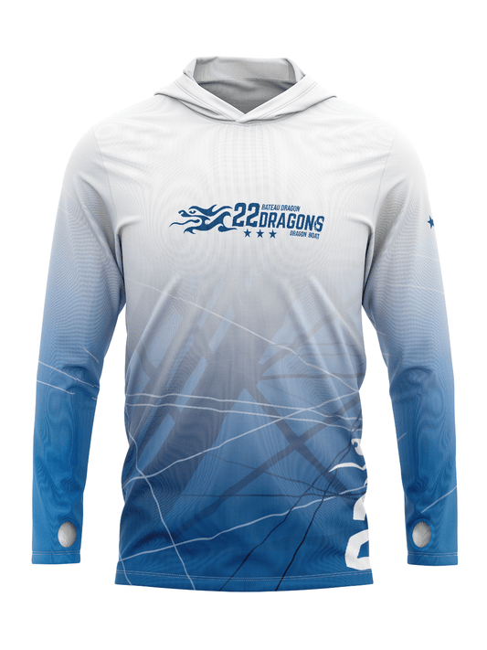 22 Dragons Unisex Athletic Hooded Jersey - Oddball Workshop
