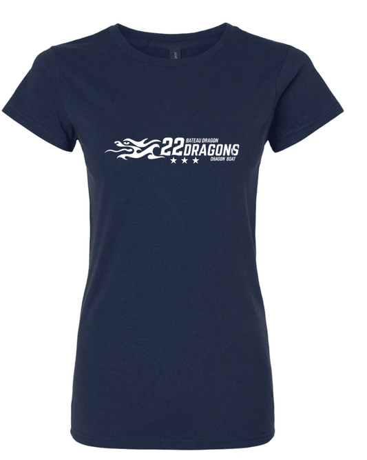 22 Dragons Womens Everyday T-Shirt - Oddball Workshop
