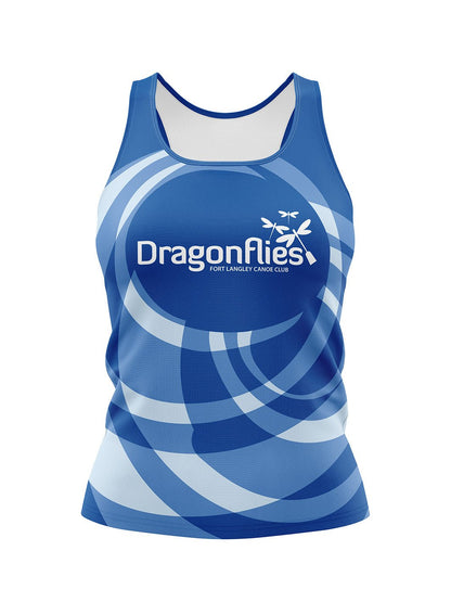 FLCC Dragonflies | Women's Athletic Tank Top - Oddball Workshop