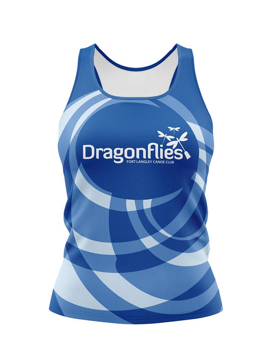 FLCC Dragonflies | Women's Athletic Tank Top - Oddball Workshop