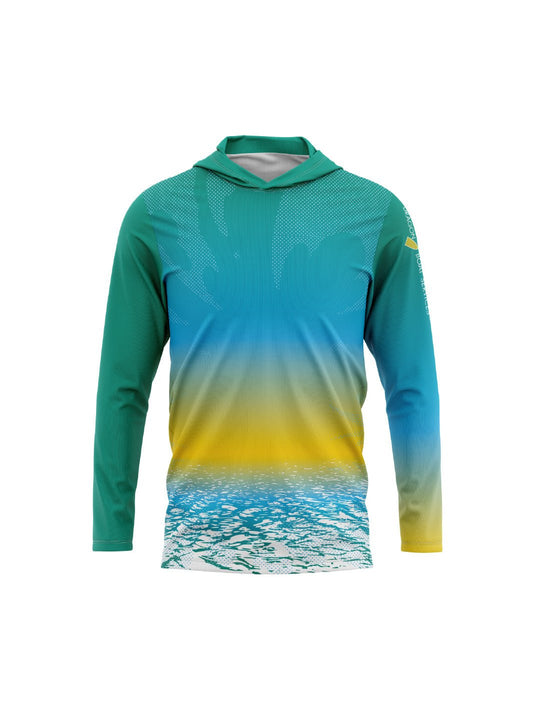 Alkame Dragon Boat | Space Coast Camp Hooded Long Sleeve - Oddball Workshop