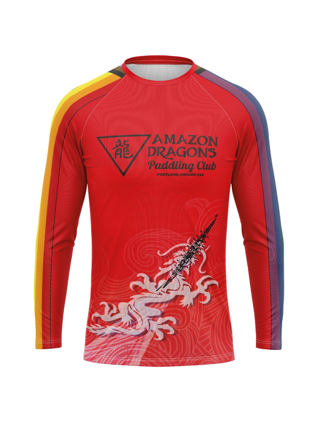 Amazon Dragons | Unisex Athletic Jersey Long Sleeve - Oddball Workshop