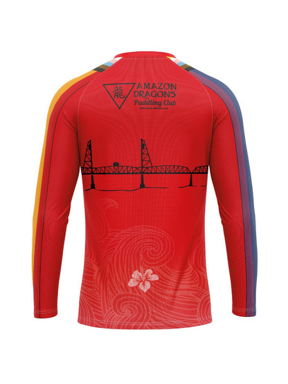 Amazon Dragons | Unisex Athletic Jersey Long Sleeve - Oddball Workshop