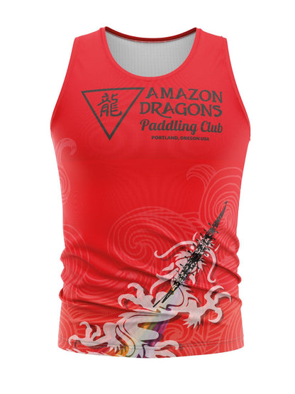 Amazon Dragons | Unisex Athletic Tank Top - Oddball Workshop