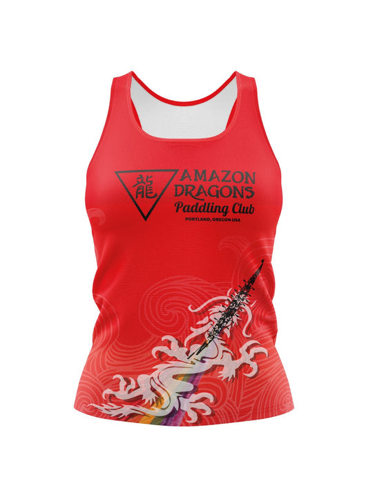 Amazon Dragons | Women's Athletic Tank Top - Oddball Workshop