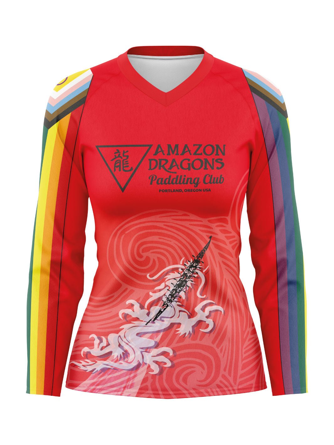 Amazon Dragons | Women's Performance Jersey Long Sleeve - Oddball Workshop