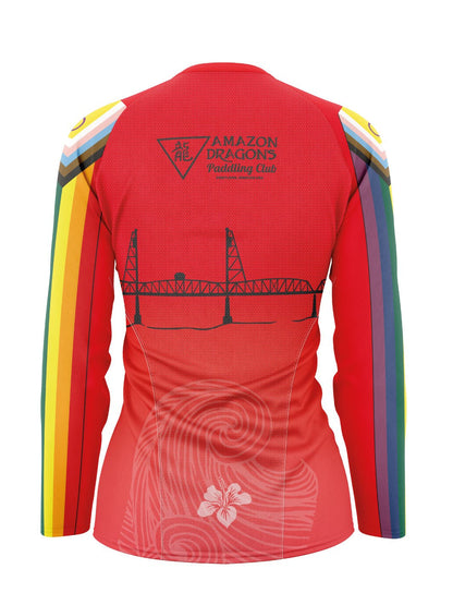 Amazon Dragons | Women's Performance Jersey Long Sleeve - Oddball Workshop