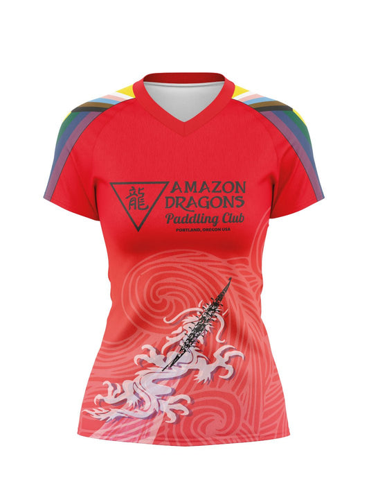 Amazon Dragons | Women's Performance Jersey Short Sleeve - Oddball Workshop