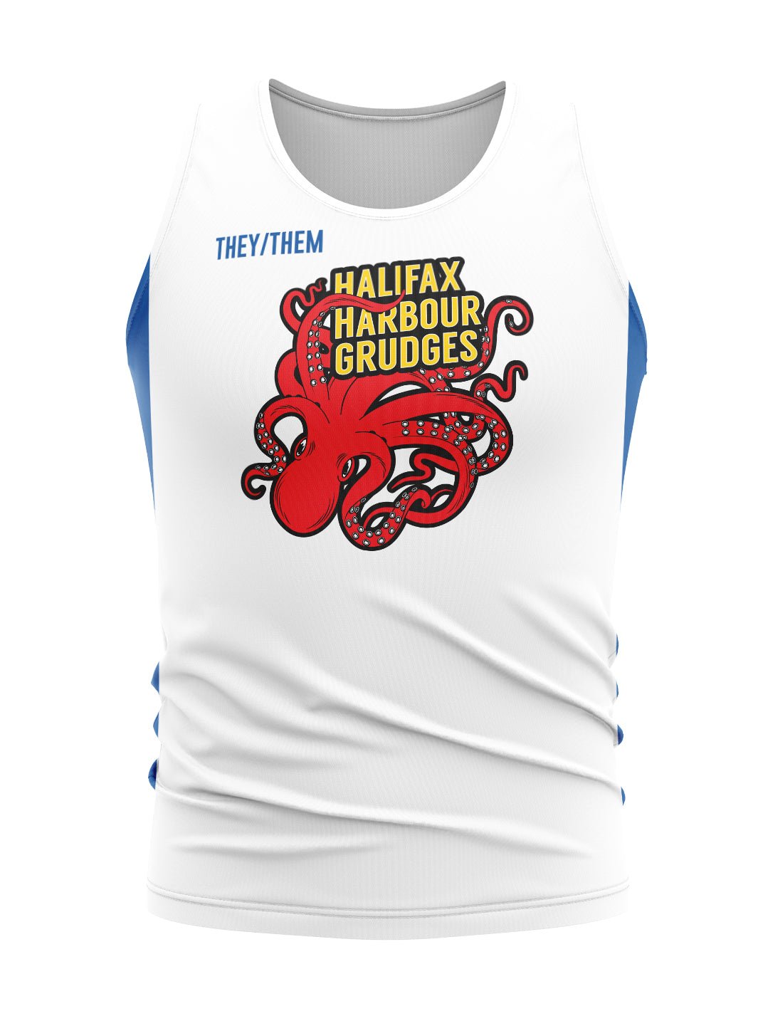 Anchor City RD | Harbour Grudges Unisex Athletic Tank Top - Oddball Workshop