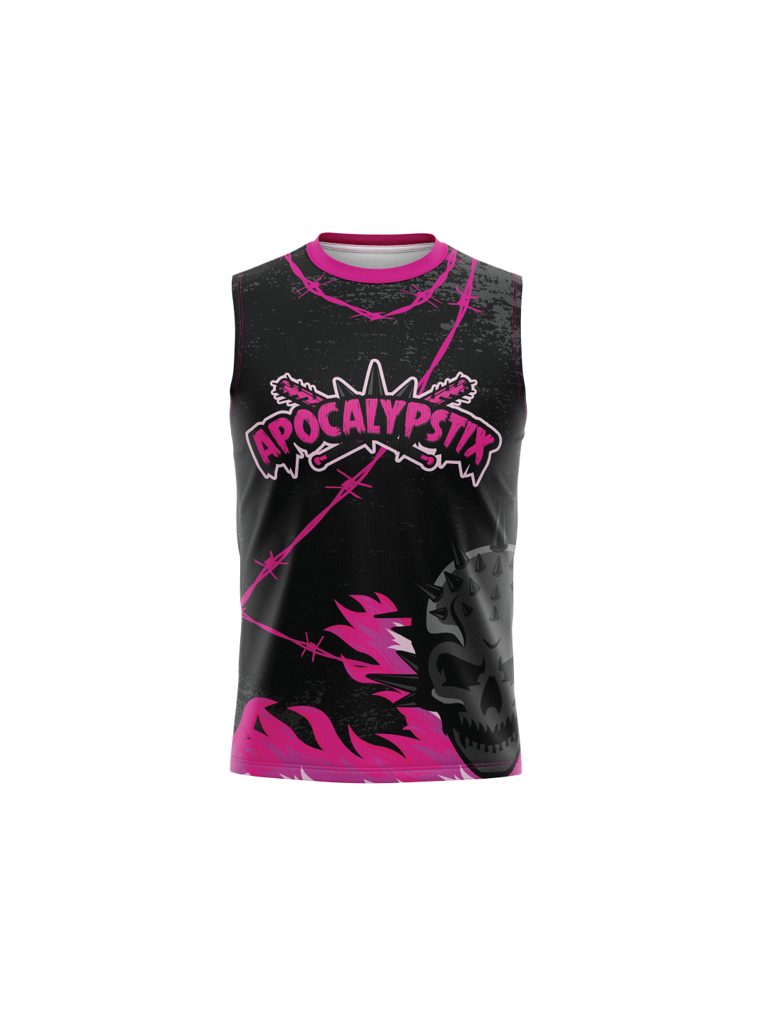 Atlanta Roller Derby | Apocalypstix Team - Men's Prime Sleeveless Top - Oddball Workshop
