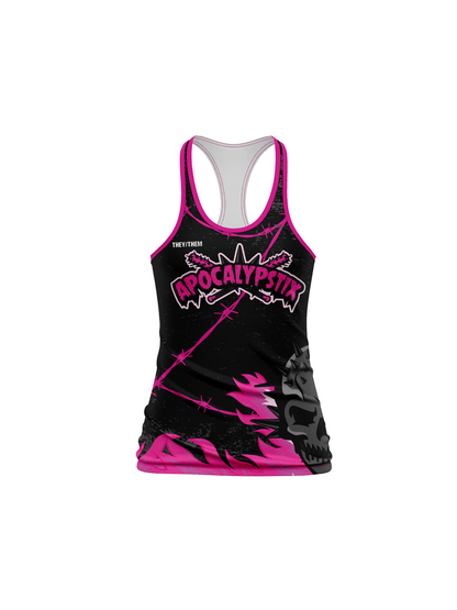 Atlanta Roller Derby | Apocalypstix Team - W Relaxed Tank Top - Oddball Workshop