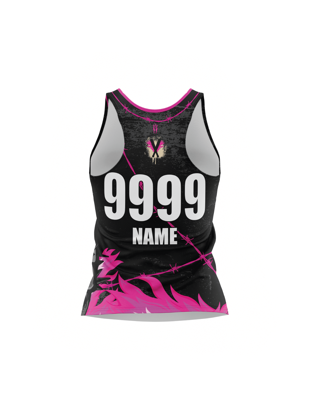 Atlanta Roller Derby | Apocalypstix Team - Women's Athletic Tank Top - Oddball Workshop