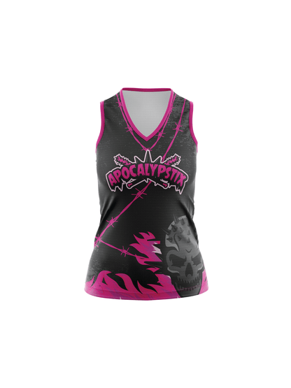 Atlanta Roller Derby | Apocalypstix Team - Women's Prime Sleeveless Top - Oddball Workshop