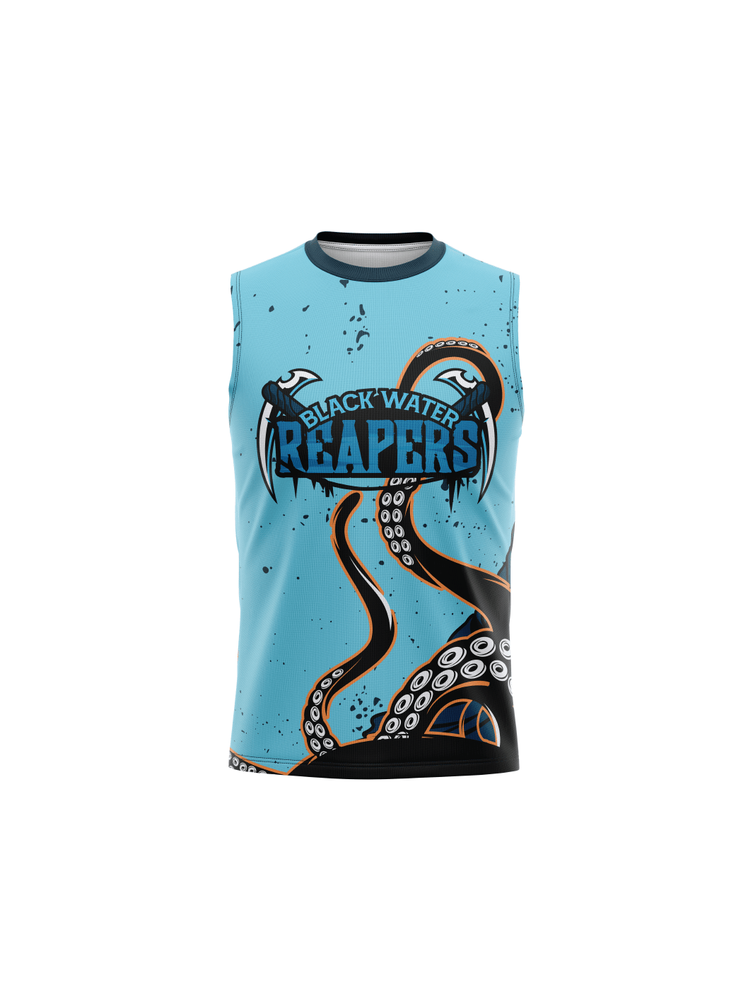 Atlanta Roller Derby | Black Water Reapers Team - Men's Prime Sleeveless Top - Oddball Workshop