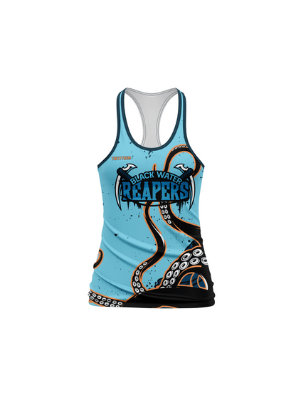 Atlanta Roller Derby | Black Water Reapers Team - W Relaxed Tank Top - Oddball Workshop