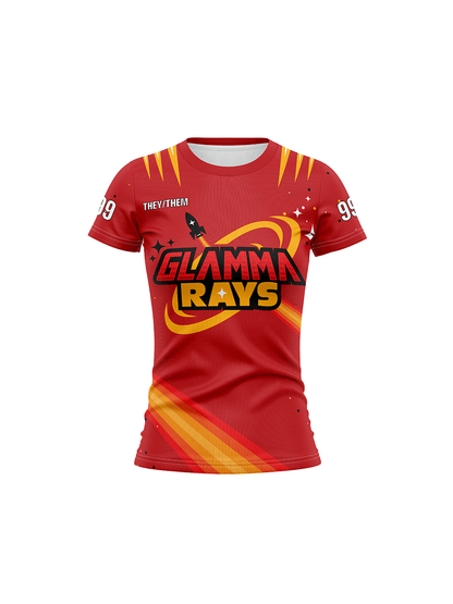 Atlanta Roller Derby | Glamma Rays Team - H2O W Team Jersey Short Sleeve - Oddball Workshop