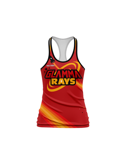 Atlanta Roller Derby | Glamma Rays Team - W Relaxed Tank Top - Oddball Workshop