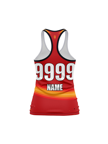 Atlanta Roller Derby | Glamma Rays Team - W Relaxed Tank Top - Oddball Workshop