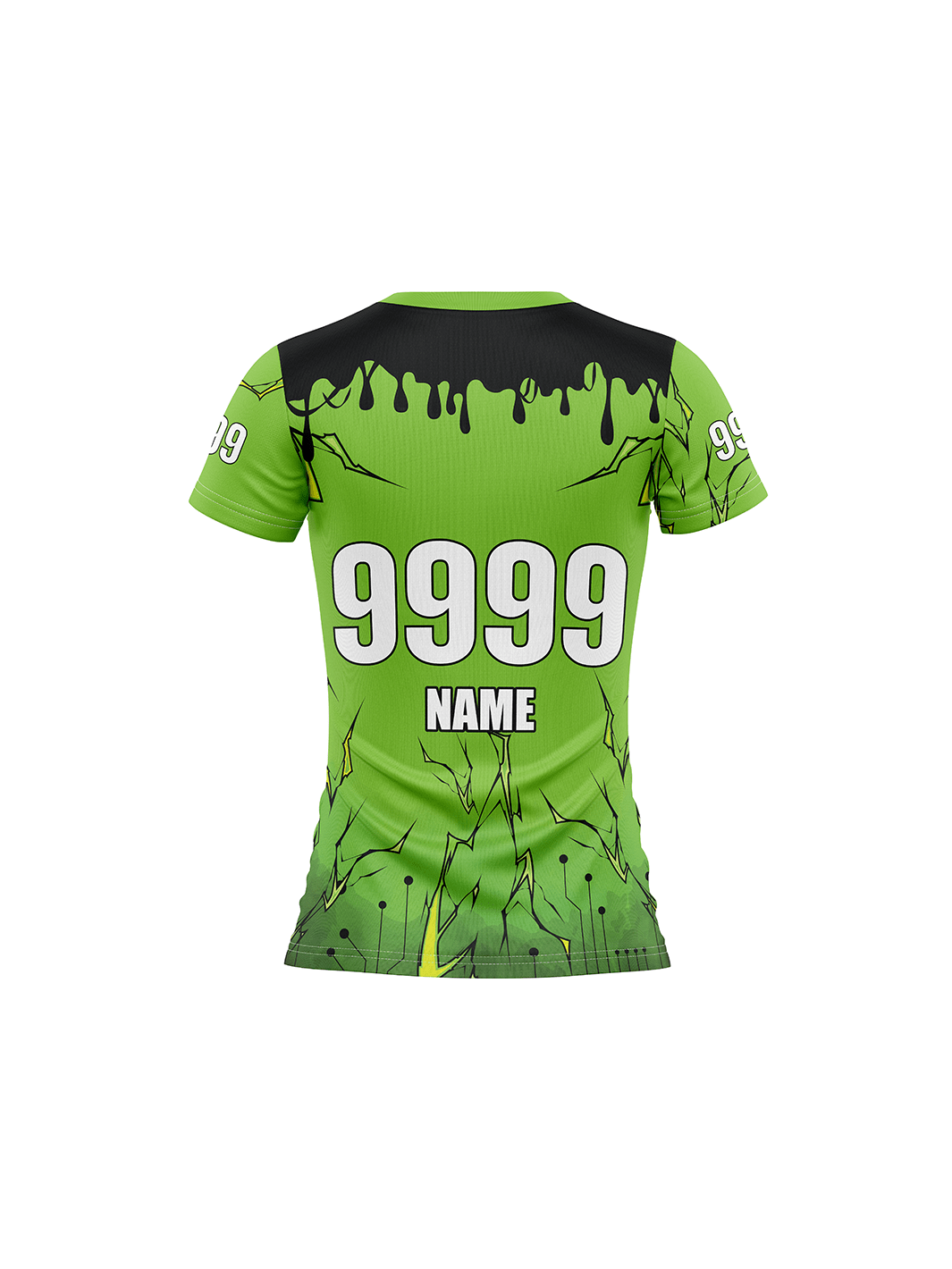 Atlanta Roller Derby | Toxic Shocks Team - H2O W Team Jersey Short Sleeve - Oddball Workshop