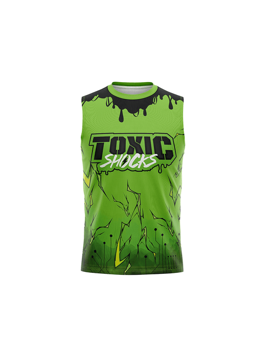 Atlanta Roller Derby | Toxic Shocks Team - Men's Prime Sleeveless Top - Oddball Workshop