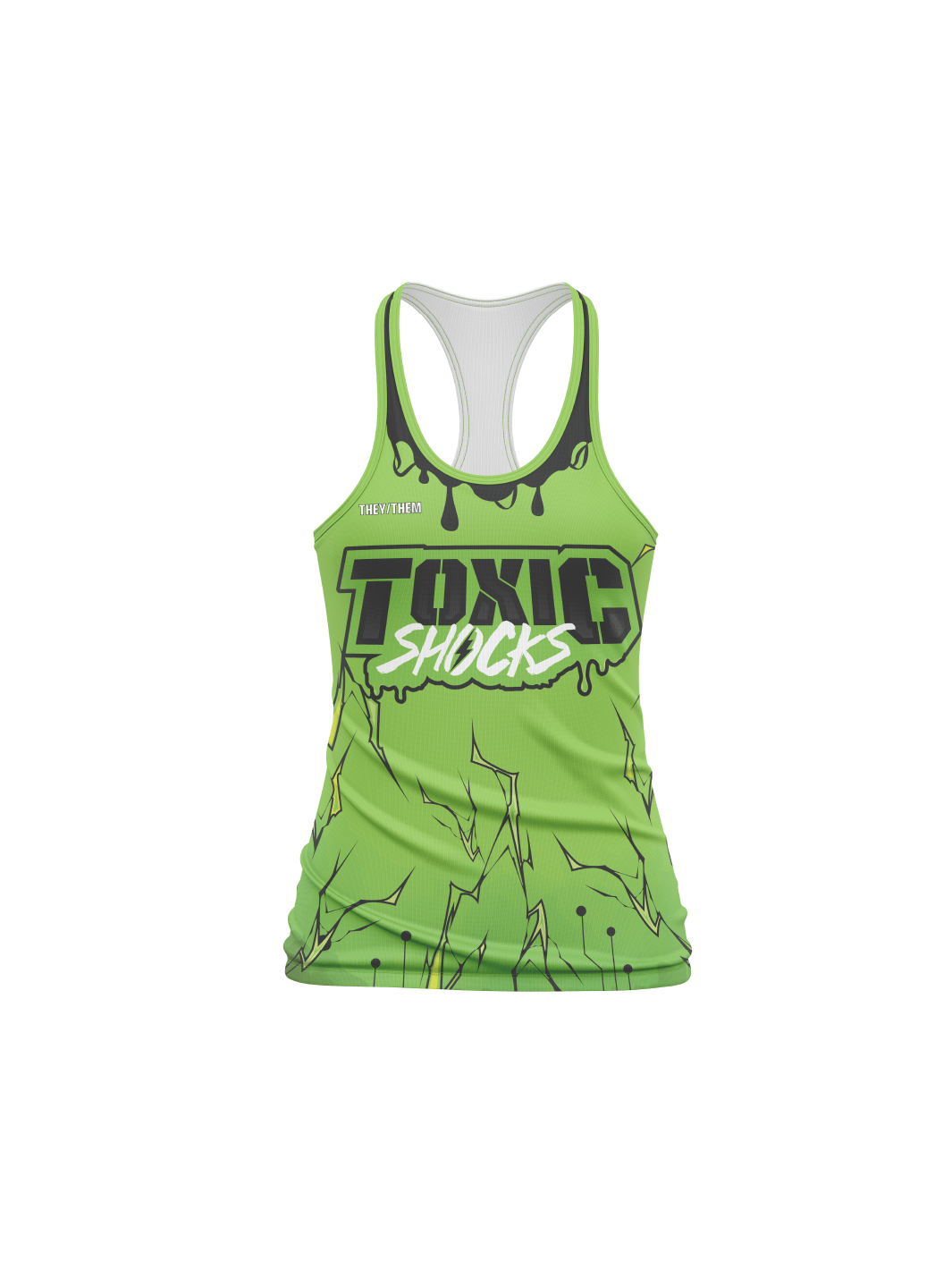 Atlanta Roller Derby | Toxic Shocks Team - W Relaxed Tank Top - Oddball Workshop