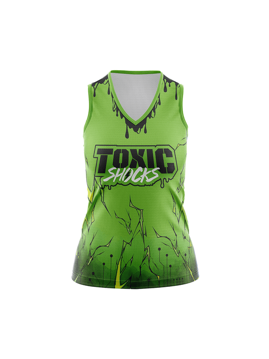 Atlanta Roller Derby | Toxic Shocks Team - Women's Prime Sleeveless Top - Oddball Workshop