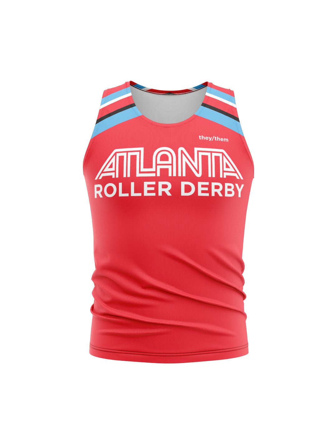 Atlanta Roller Derby Travel Jerseys | Men's Athletic Tank Top - Oddball Workshop