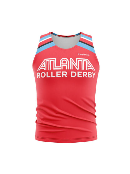 Atlanta Roller Derby Travel Jerseys | Men's Athletic Tank Top - Oddball Workshop