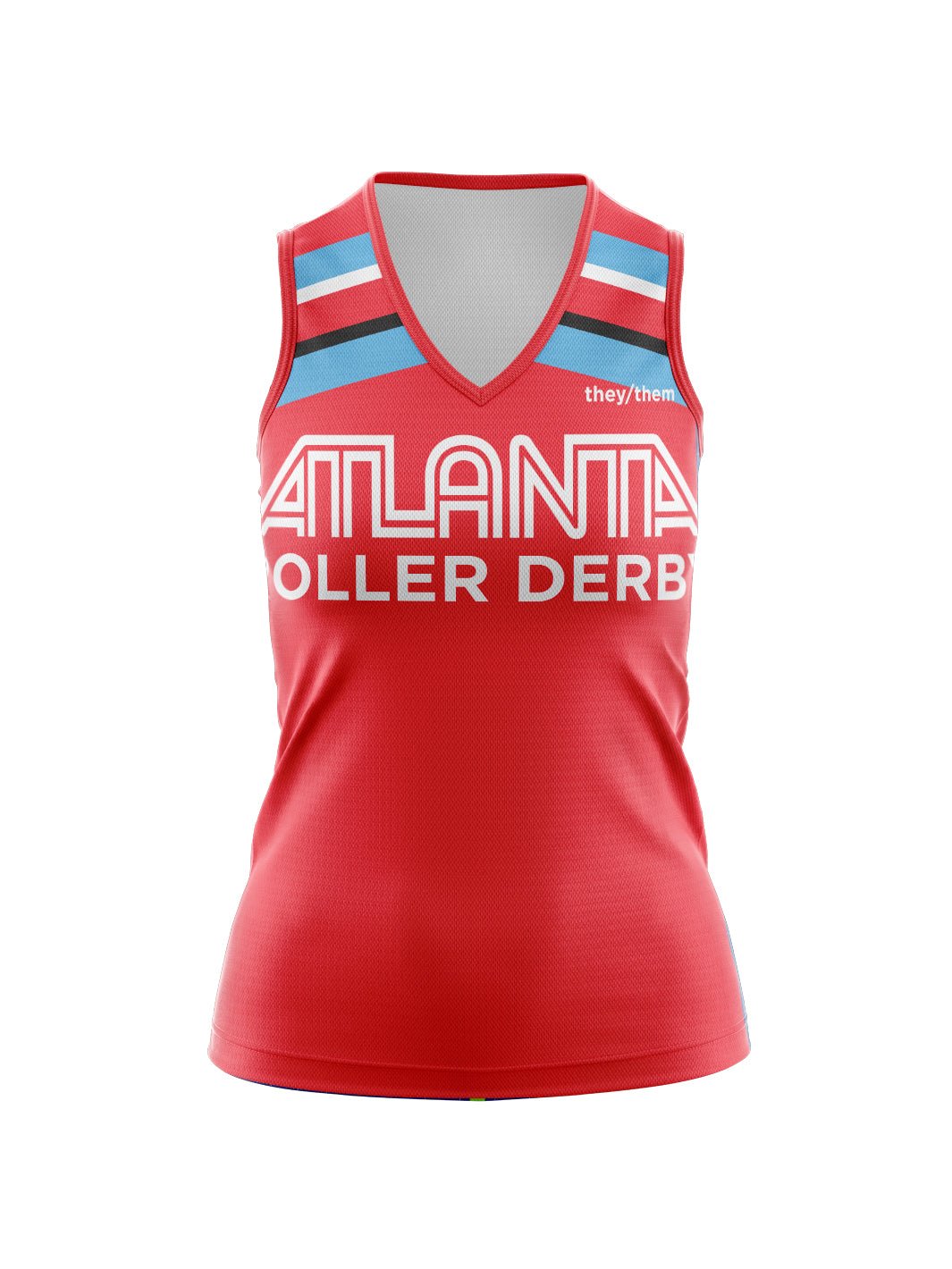 Atlanta Roller Derby Travel Jerseys | Women Prime Sleeveless Top - Oddball Workshop