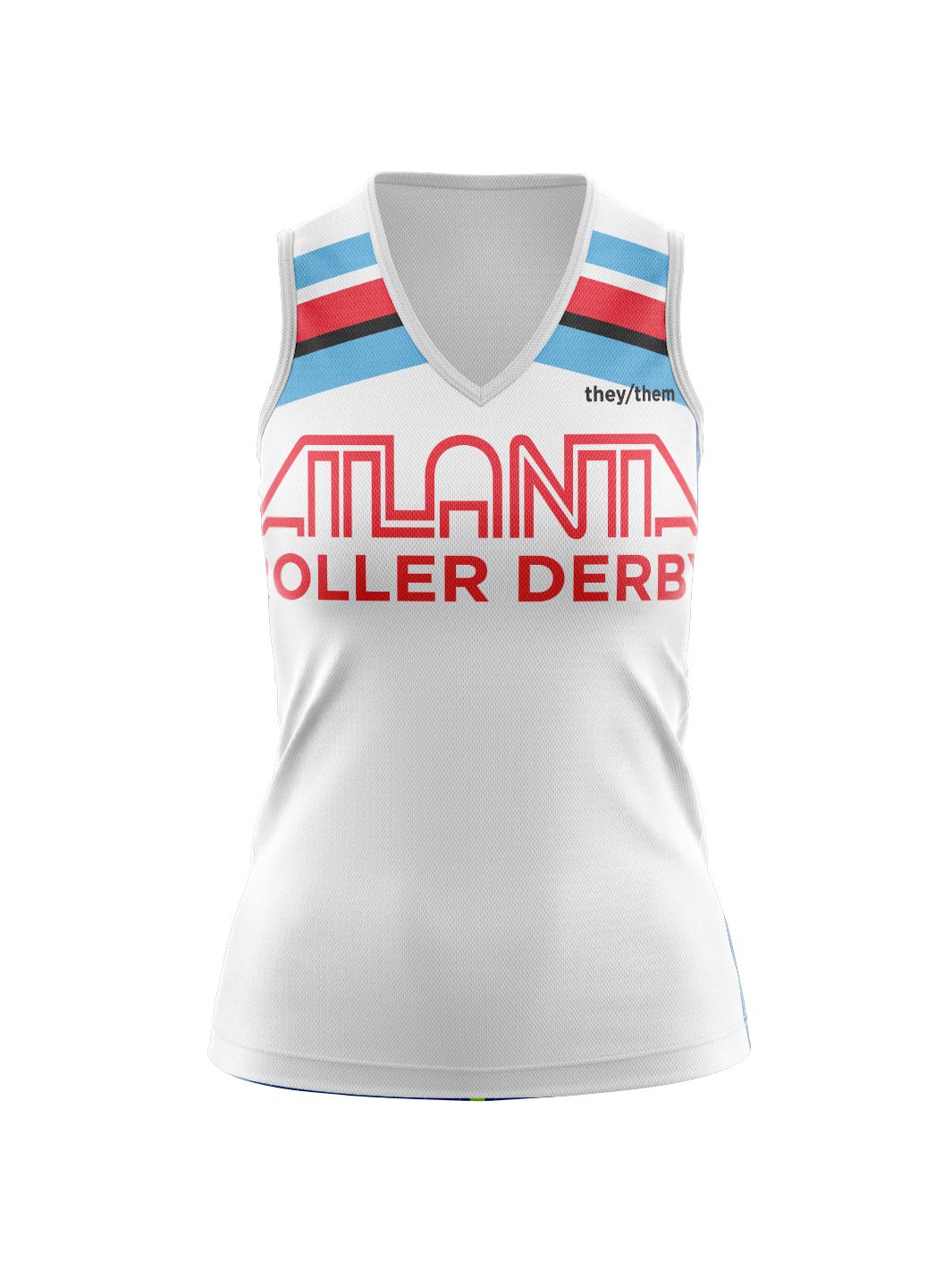 Atlanta Roller Derby Travel Jerseys | Women Prime Sleeveless Top - Oddball Workshop