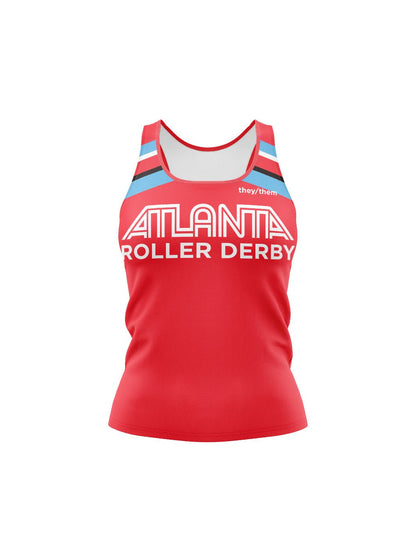 Atlanta Roller Derby Travel Jerseys | Women's Athletic Tank Top - Oddball Workshop