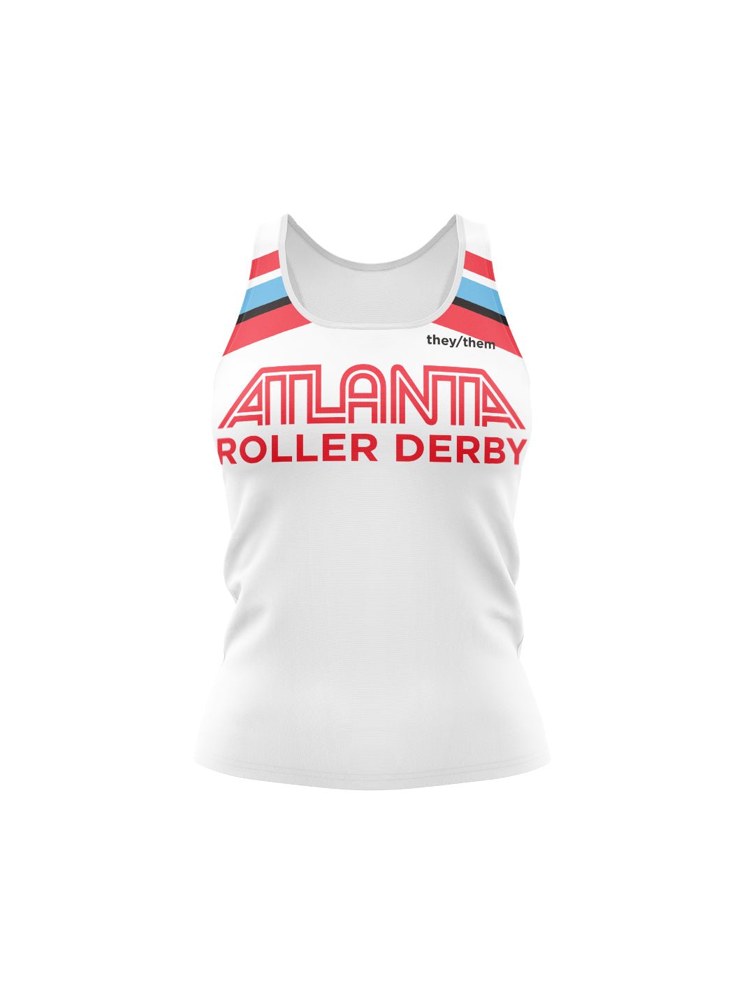 Atlanta Roller Derby Travel Jerseys | Women's Athletic Tank Top - Oddball Workshop