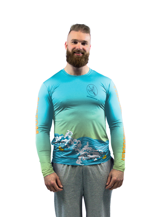 Bananaship Dragon Boat | Men's Team Jersey Long Sleeve - Oddball Workshop
