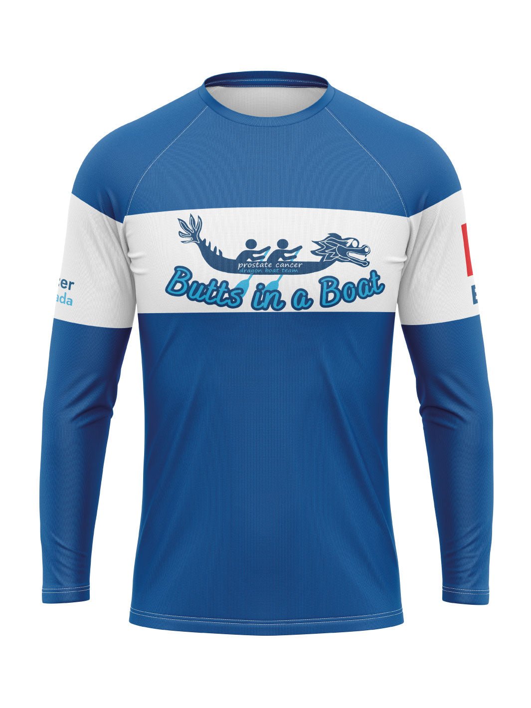Butts In A Boat | Men's Performance Jersey Long Sleeve - Oddball Workshop