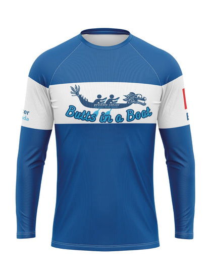 Butts In A Boat | Men's Performance Jersey Long Sleeve - Oddball Workshop
