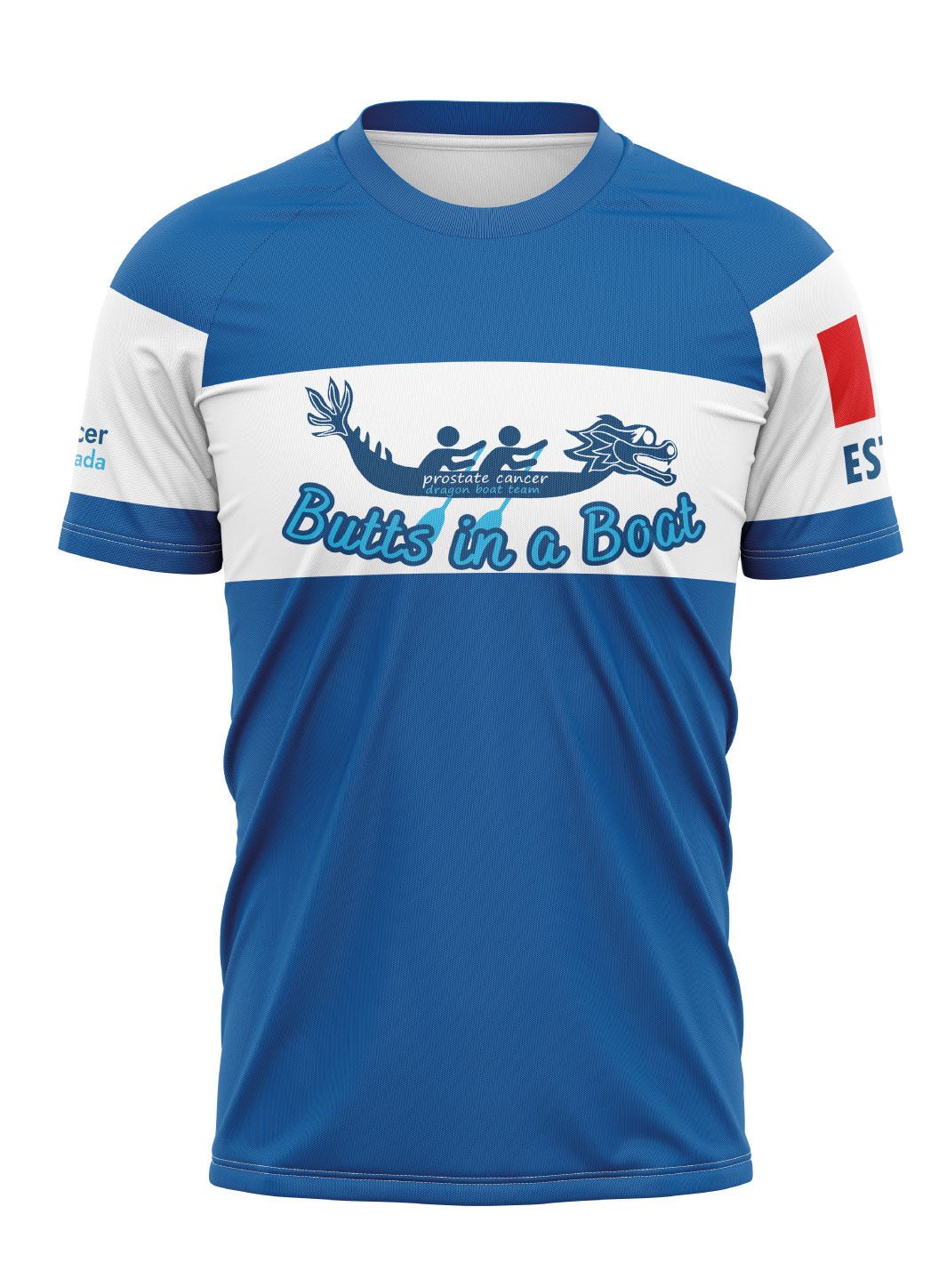 Butts In A Boat | Men's Performance Jersey Short Sleeve - Oddball Workshop