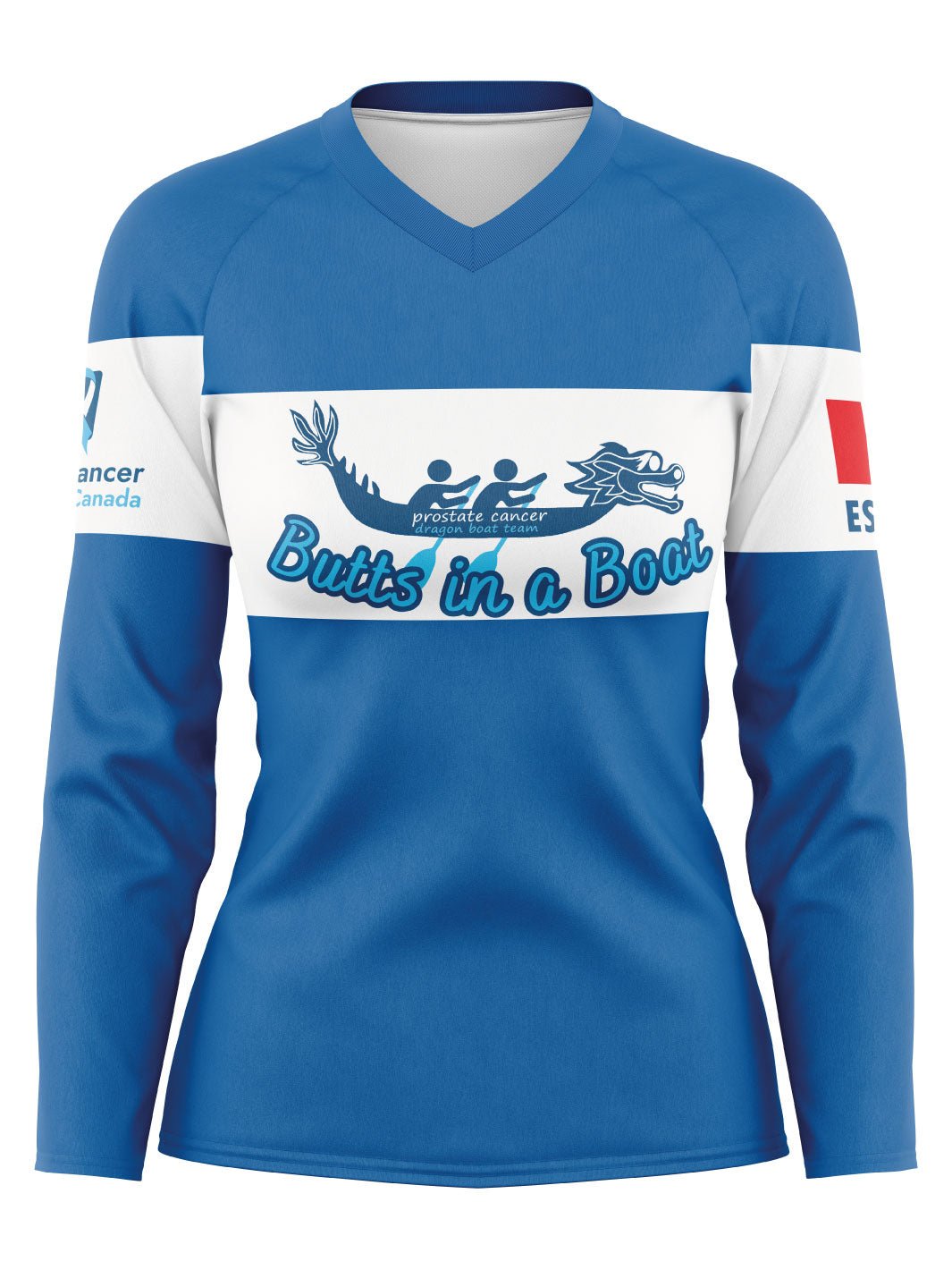 Butts In A Boat | Women's Performance Jersey Long Sleeve - Oddball Workshop
