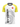 BytownDBC | CCWC White/Yellow Men's Athletic Jersey Short Sleeve - Oddball Workshop